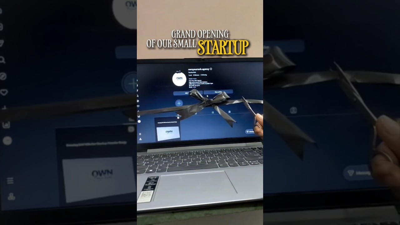 Level up your brand with ownyourweb.agency. Web solutions that scale! 🚀 