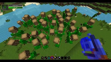 Minecraft Mod Showcase - ANGRY CREATURES! TREE PEOPLE!! [1.5.2]