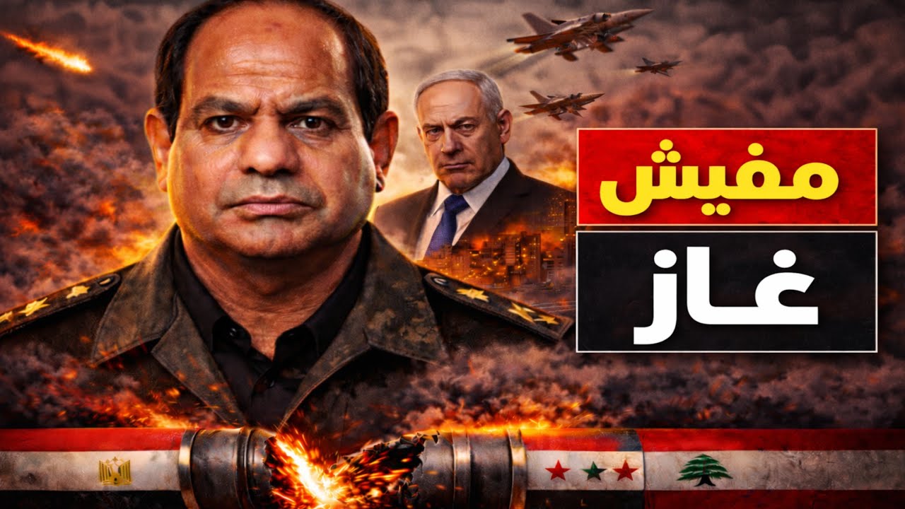 تطور خطـ.ير ! مصر تقطع الغاز عن سوريا و لبنان بعد قطع الغاز عنها و الجزائر تتحرك !