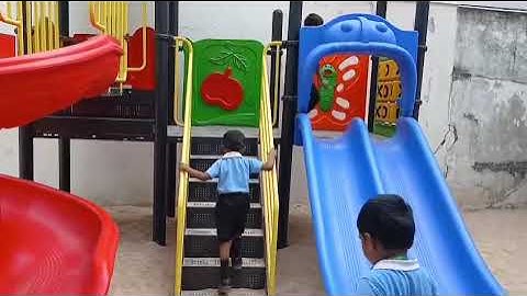 Indoor and outdoor  play  by pp2 Ravindra Bharathi global school- TVK