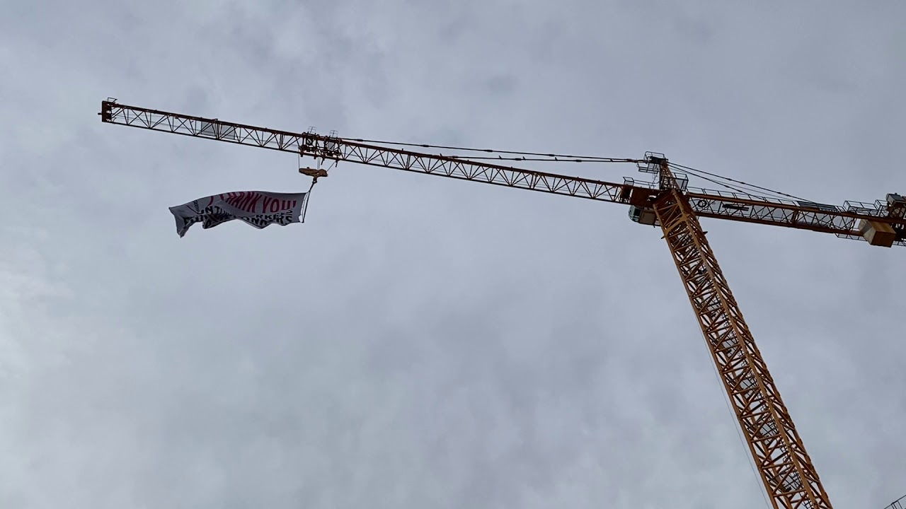Hamilton crane company supports frontline workers YouTube