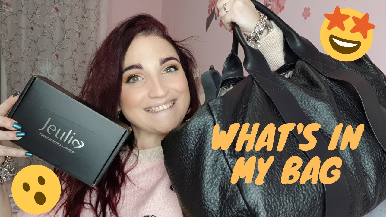 👜😮WHAT'S IN MY BAG -  FALL EDITION  - JEULIA JEWELRY - Alessandramakeupandnails
