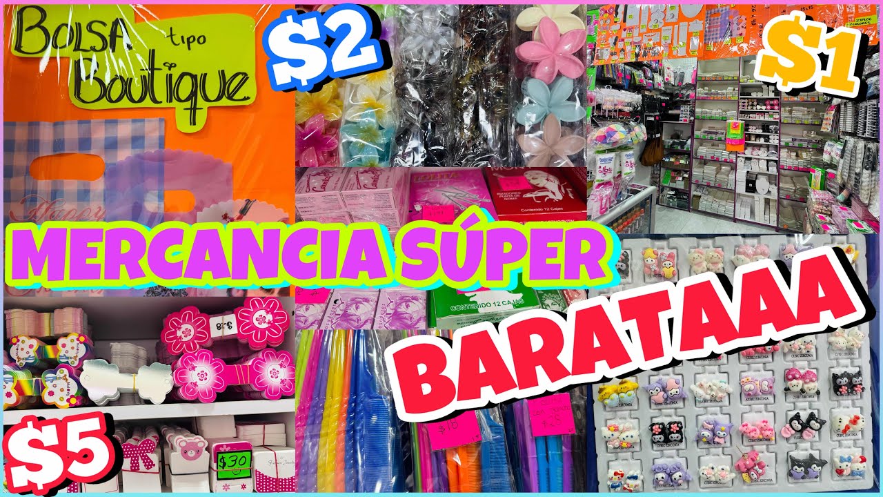 🤑MERCANCÍA DESDE $1 PESO / ACCESORIOS PARA EL CABELLO, BOLITAS, PINZAS BARATAS 😱 / CENTRO CDMX