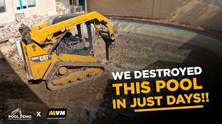 Raw Audio Pool Shell Demolition