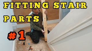 How to fit Stair Parts #1  Newel Posts