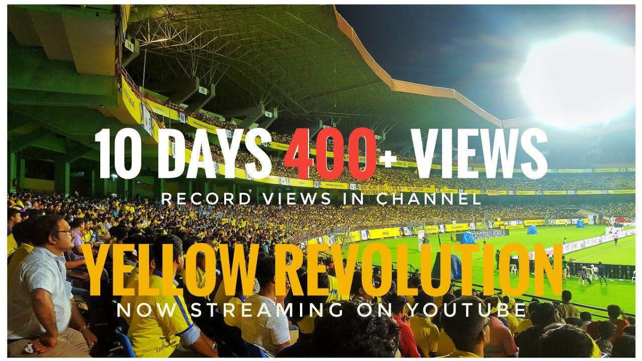 YELLOW REVOLUTION Tribute To KERALA BLASTERS _itz_rr Musical Video