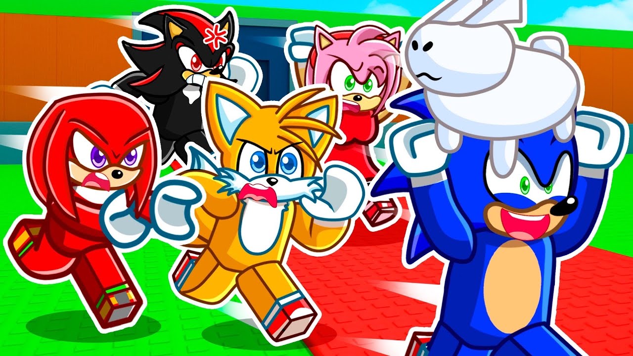Sonic Plays STEAL A GUBBY In Roblox With MY FRIENDS...