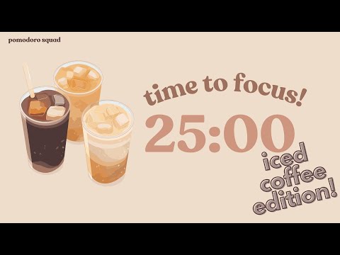 🤎 2-HOUR study with me | 25/5 pomodoro session | relaxing lofi music for studying adhd 🎧
