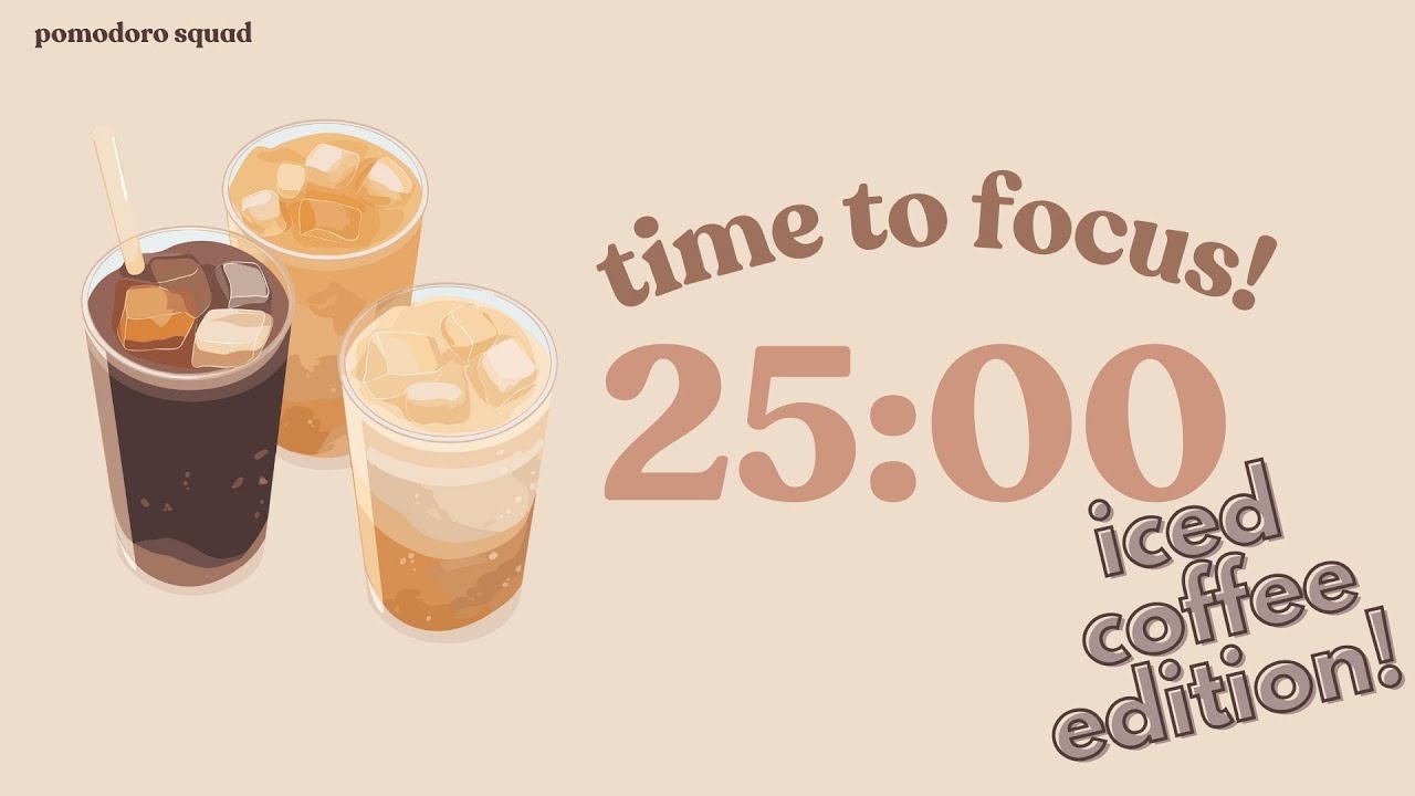 🤎 2-HOUR study with me | 25/5 pomodoro session | relaxing lofi music for studying adhd 🎧