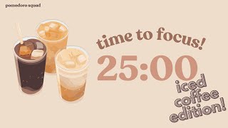🤎 2-HOUR study with me | 25/5 pomodoro session | relaxing lofi music for studying adhd 🎧