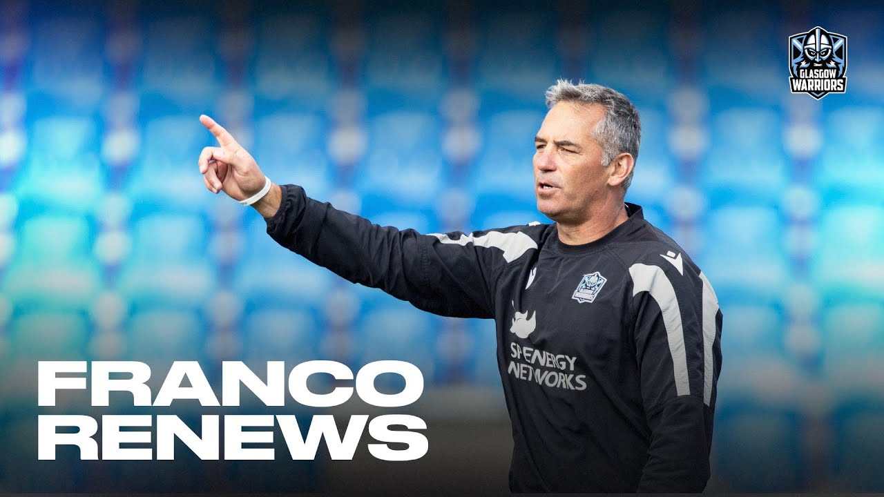 The boss is staying at Scotstoun! | Hear from Franco 🗣️