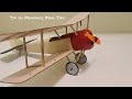 18 Sopwith Pup Ready to Fly - Dancing Wings Hobby micro RC balsa model plane build