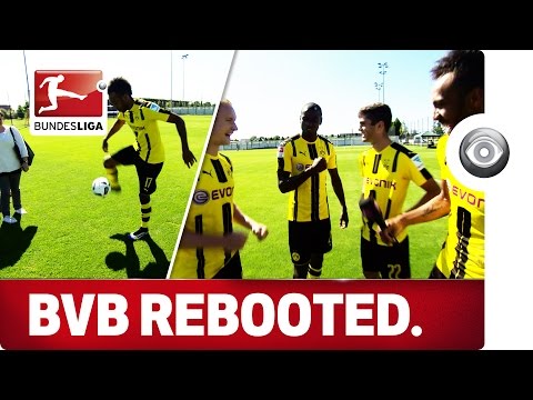 Aubameyang's Skills and Cowboy Dembele - Borussia Dortmund 