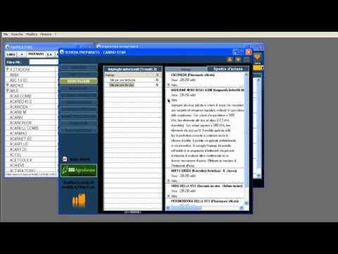 Usare FitoGest software - la banca dati degli agrofarmaci