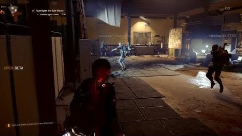 Division 2 beta glitch.