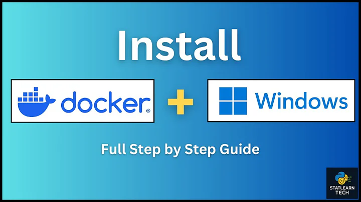 How to Install Docker Desktop on Windows (2025 Guide) | Full Setup + WSL Update Explained