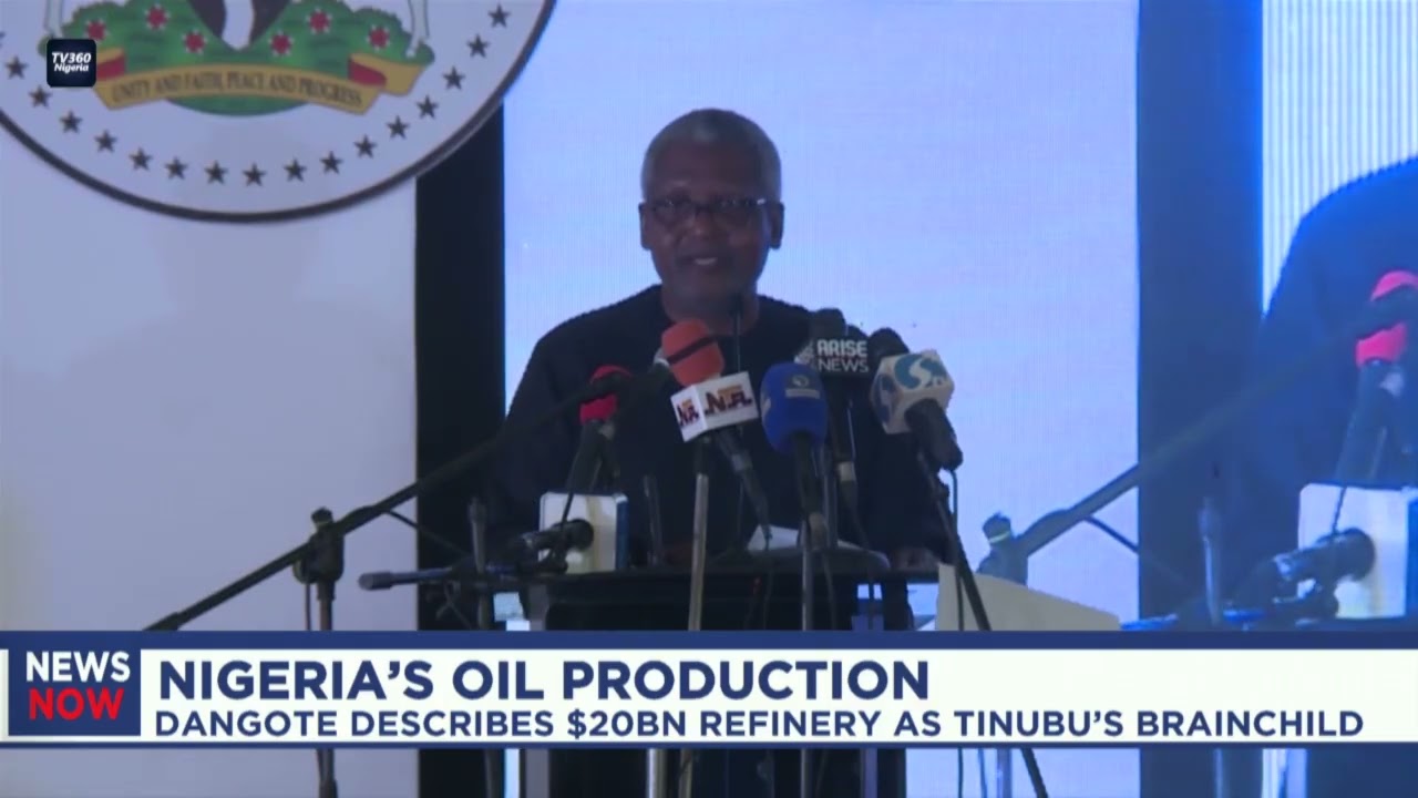 Dangote Describes $20bn Refinery as Tinubu’s Brainchild