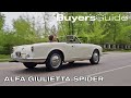 The Alfa Romeo Giulietta Spider is an easy car to love | Buyer&#39;s Guide | Ep. 306