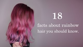 TOP FACTS ABOUT RAINBOW HAIR. @ParlourSalonInc
