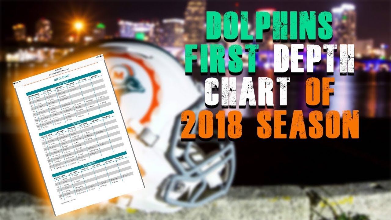 Miami Dolphins 2018 Depth Chart