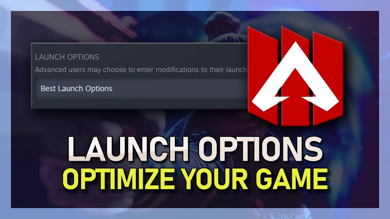 Top 10 Launch Options for Apex Legends to Optimize your Game! YouTube