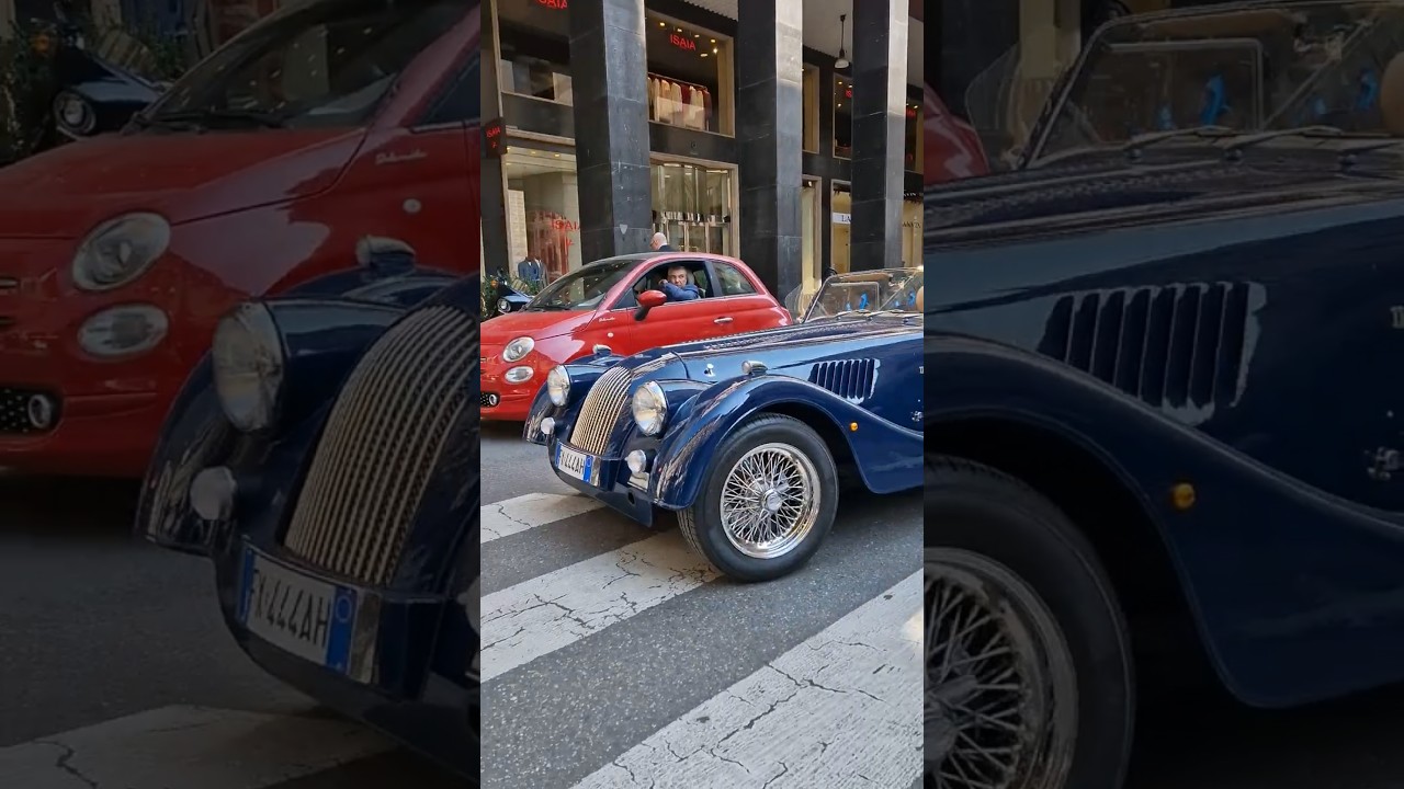 MORGAN PLUS 4 IN MILAN 