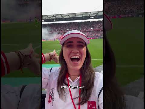 POV: Du bist T Phone Creatorin beim letzten Heimspiel der Saison 🤩📱