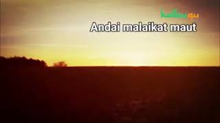 Robbi firli waliwalidaiya warham humma kama robbayani soghiiro...aamiin