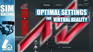 High Frame Rate Graphics Settings For Assetto Corsa In Vr Guide Youtube