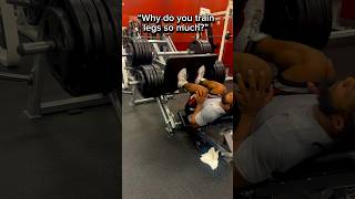 Why Do You Train With A 1,000 Pounds? #shorts #gymhumor #legsday #viral