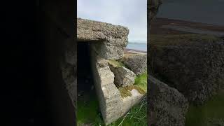 On the Isle of Hoy. Orkney Islands, Scotland. World War II artillery position- Pt 2 of 2 - NO SOUND)