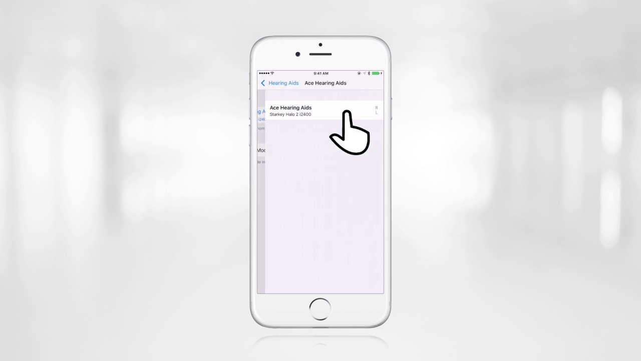 Pairing Starkey Halo Hearing Aids with a Patient’s iPhone YouTube