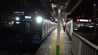 2021/11/20 【横浜線初乗り入れ】 E131系 G-01編成 八王子駅 | JR East Yokohama Line: E131 Series G-01 Set at Hachioji
