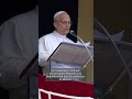 El saludo del Papa a los medios de comunicación del Vaticano #shorts