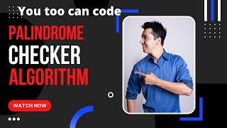 Palindrome checker in Javascript