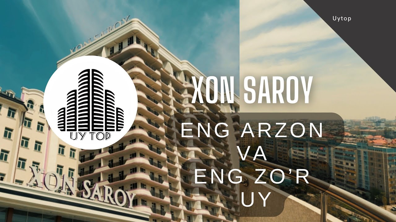 Arzon Uy!!! XON SAROYda Eng Arzon Uy chiqdi Bosadigan Joyi