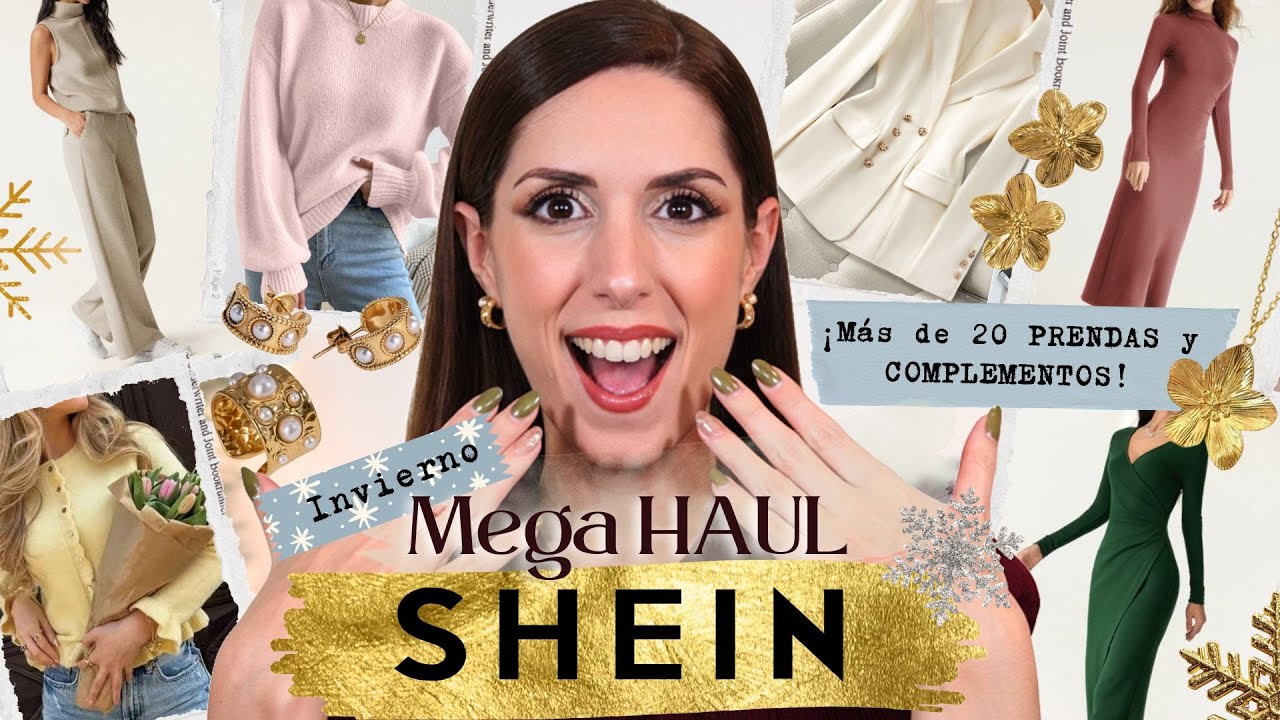 ¡MEGA HAUL SHEIN INVIERNO! ☃️ ROPA ELEGANTE Y CÓMODA | Básicos que SÍ merecen la pena + OGL (Publi)