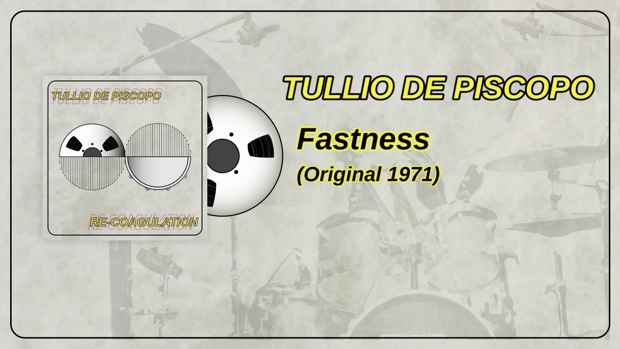 Tullio De Piscopo - Fastness Original 1971