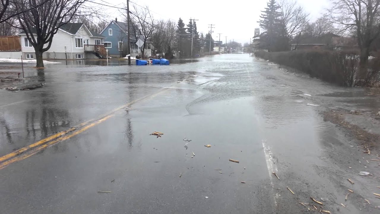 Inondation St-Clet 2014