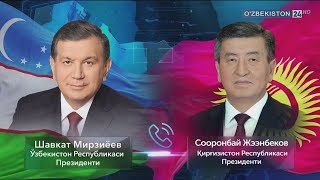 Oʻzbekiston Prezidentining Qirgʻiziston Prezidenti bilan telefon orqali muloqoti toʻgʻrisida