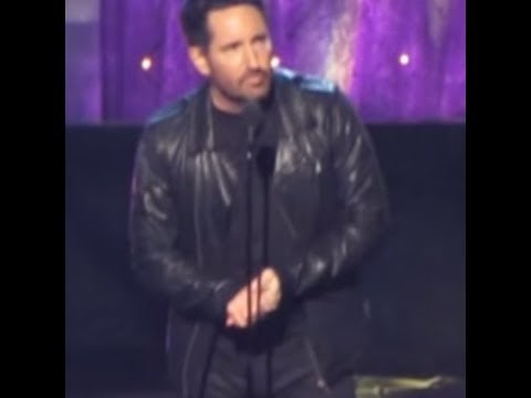 Nine Inch Nails Trent Reznor inducted The Cure into the Rock N Roll Hall of Fame...