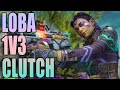 This is why Loba is the BEST for clutching 1v3 in Apex Legends!