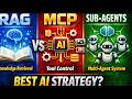 Architecting AI Agents RAG vs MCP vs Sub-Agents Explained