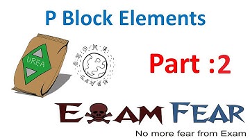 Chemistry P Block part 2 (Properties) CBSE class 12 XII