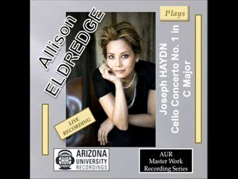 Allison Eldredge Plays Haydn Cello Concerto No. 1 ...
