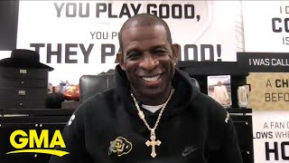 Deion Sanders talks men's health journey