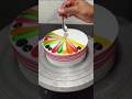 Best multi colour amezing cake design #shortsfeed #trending #ytshorts #youtube #viral #shorts