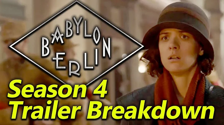 BABYLON BERLIN season 4 trailer breakdown! Easter ...