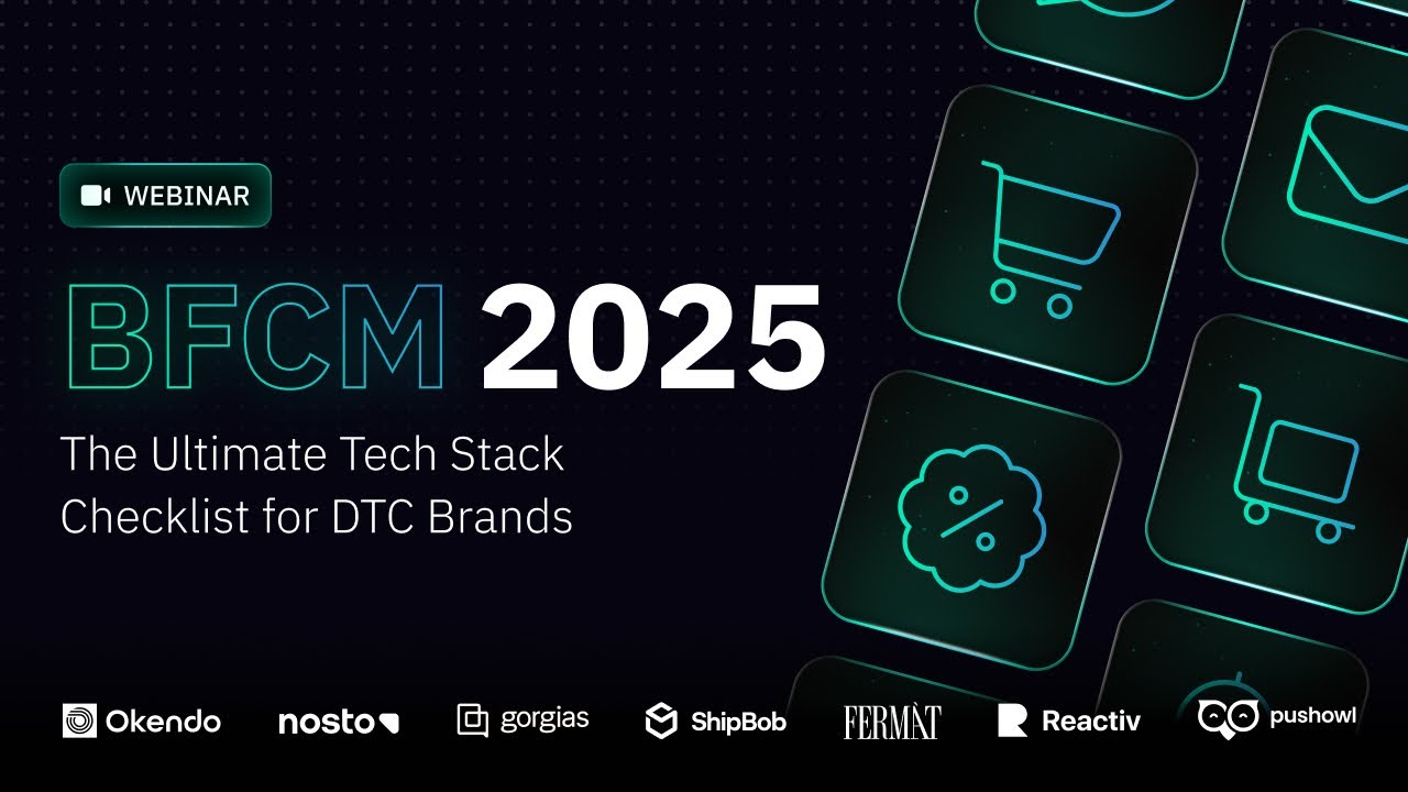 BFCM 2025 Readiness: The Ultimate Tech Stack Checklist - YouTube