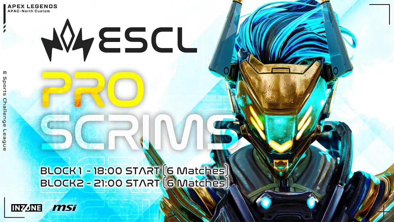 ESCL - ApexLegends Pro Scrims 4/21 Block 2【BC】　ESCL Radio #470